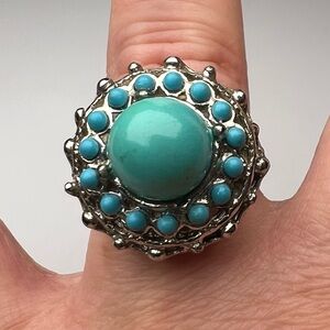 Turquoise Simulant Ring